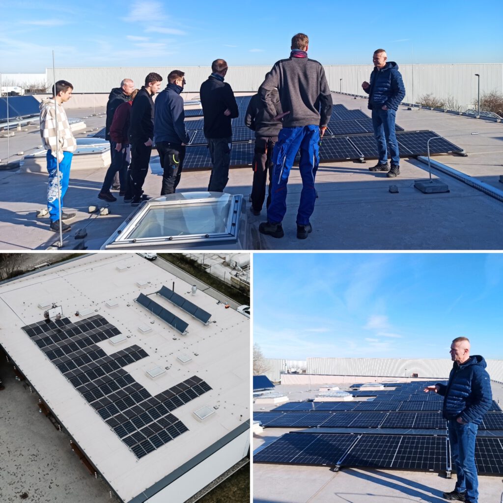 Neue Solaranlage