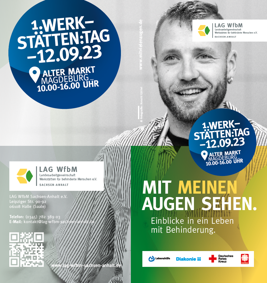 1. Werkstättentag in Sachsen-Anhalt am 12.9.2023 in Magdeburg